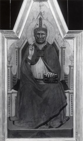Bulloz — Daddi Bernardo - sec. XIV - Santo vescovo in trono — insieme